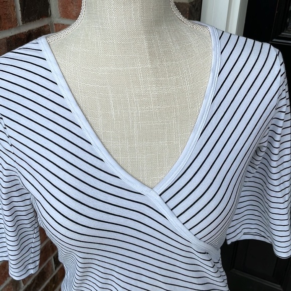 LOLE UPF 50+ Stretch T-Shirt Striped Dress - Picture 2 of 10